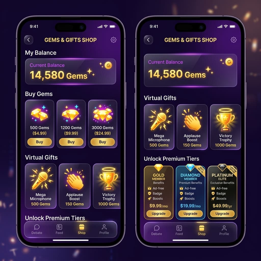 Verdict gifts and gems shop